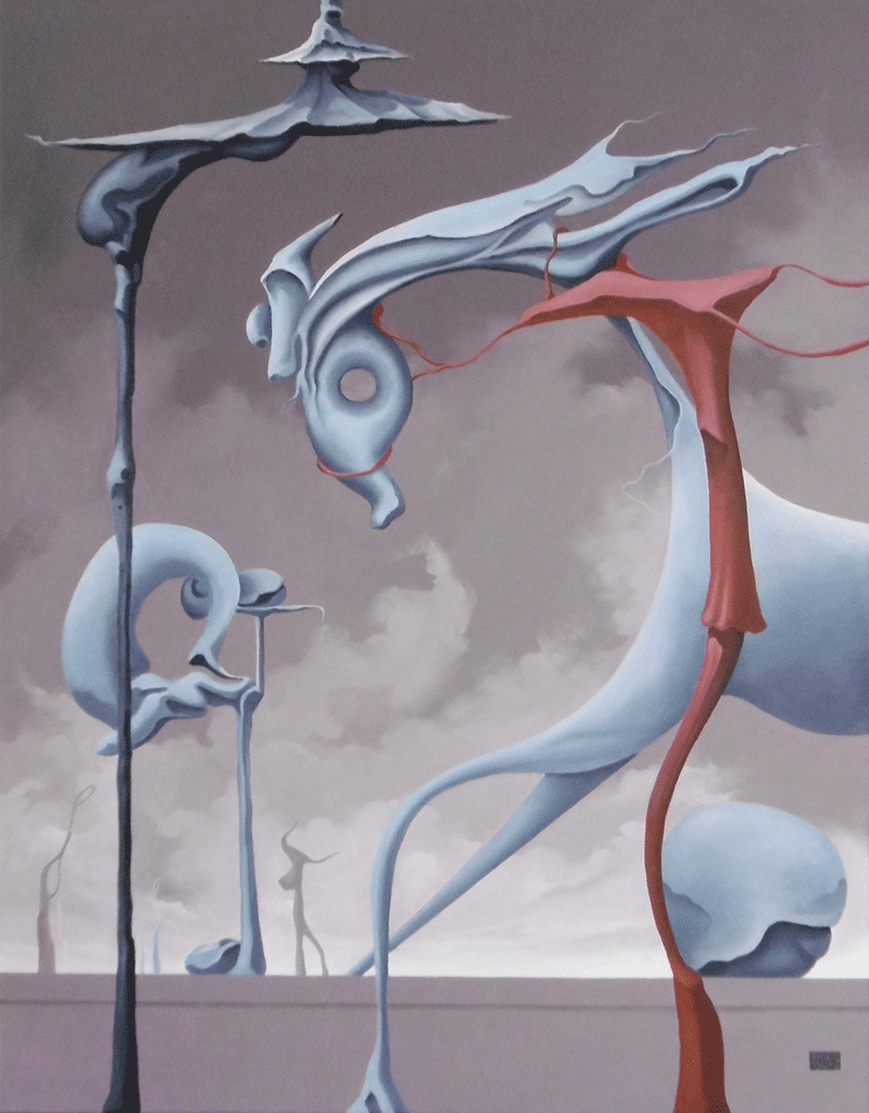 Surreal, surreale Malerei, surreale Gem&auml;lde, Kunst, Art, Pilatowicz, linzer Maler, abstrakte surrealismus,