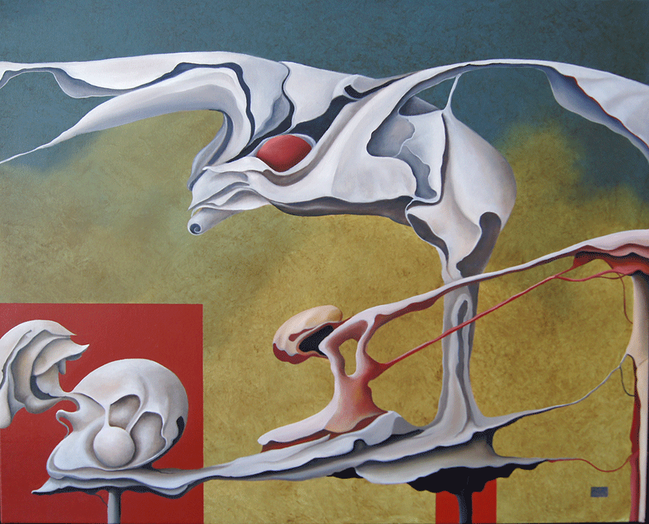 Surreal, surreale Malerei, surreale Gem&auml;lde, Kunst, Art, Pilatowicz, linzer Maler, abstrakte surrealismus,
